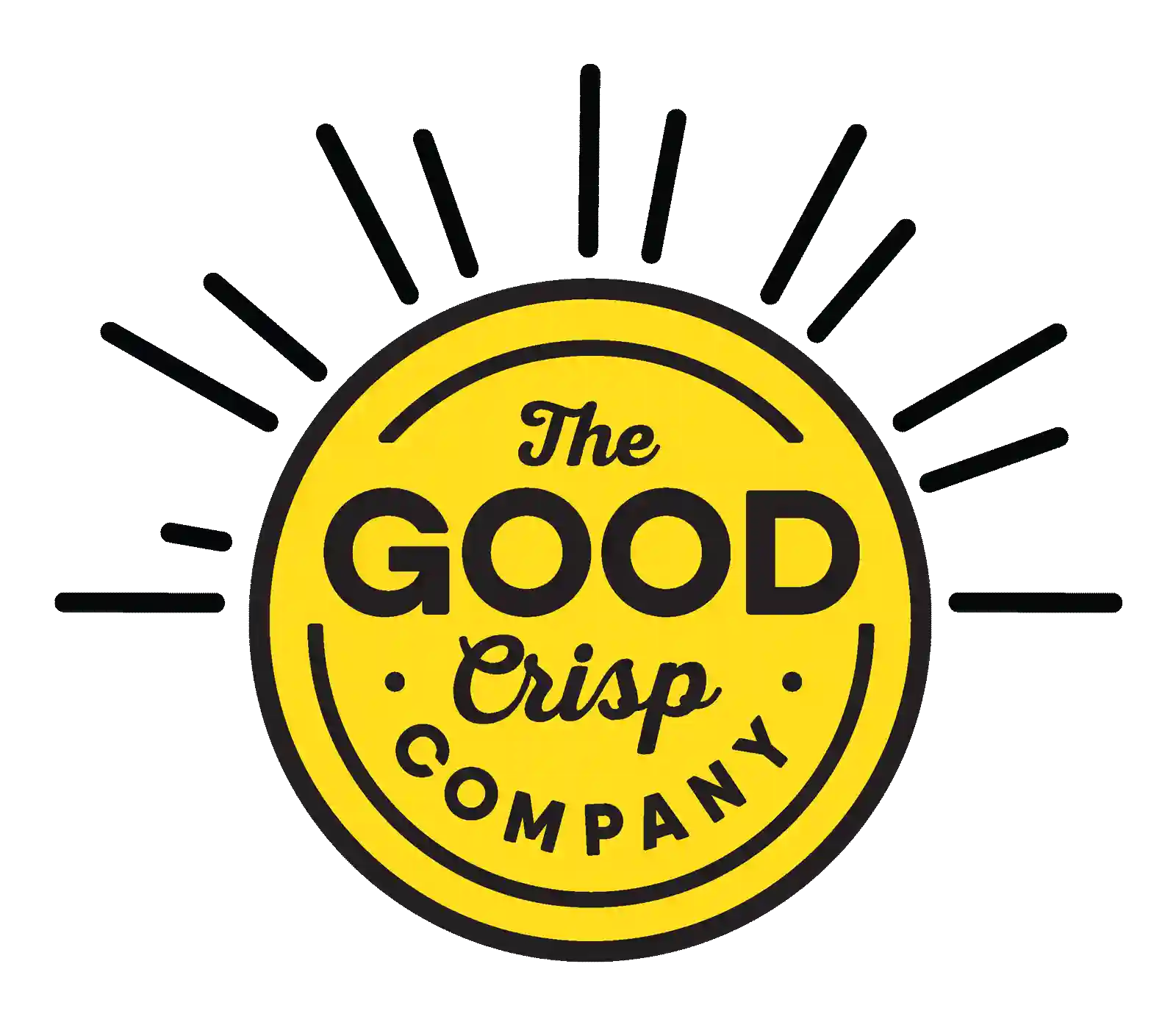 The Good Crisp Company chip brand logo from United States